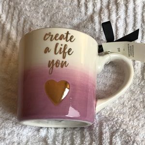 Create A Life You 💛 Coffee Mug 14oz Purple Ombré